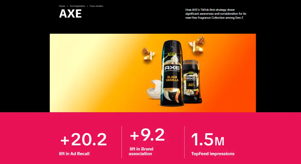 TikTok AXE case study