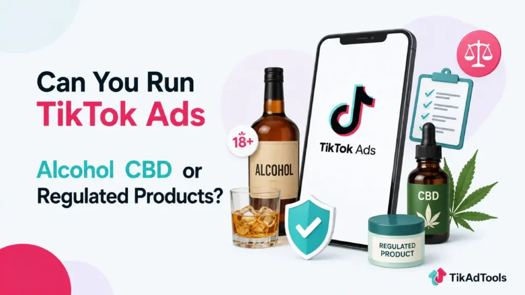 TikTok Ads for Alcohol and CBD