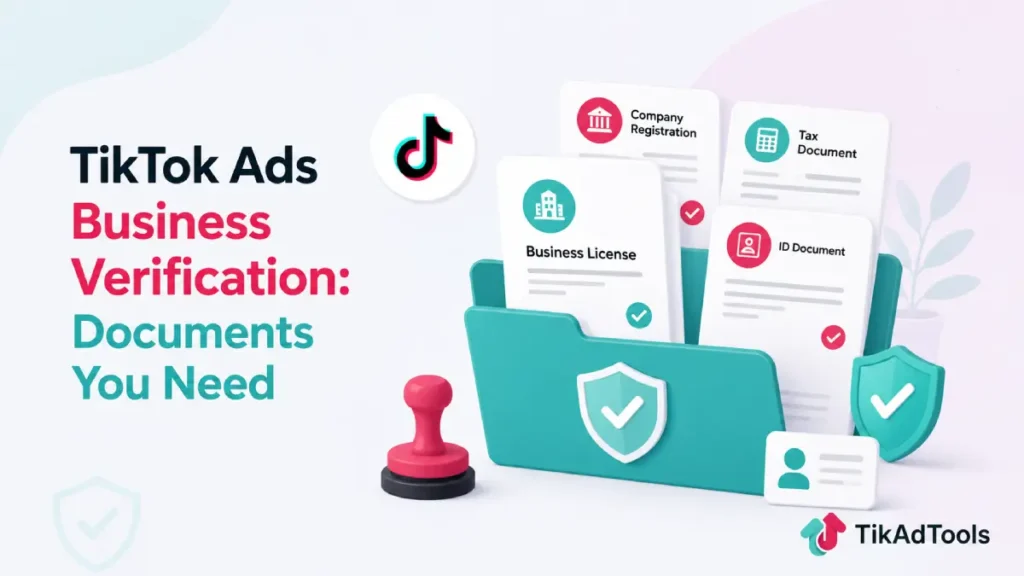 TikTok Ads Business Verification