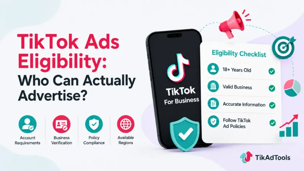 TikTok Ads Eligibility