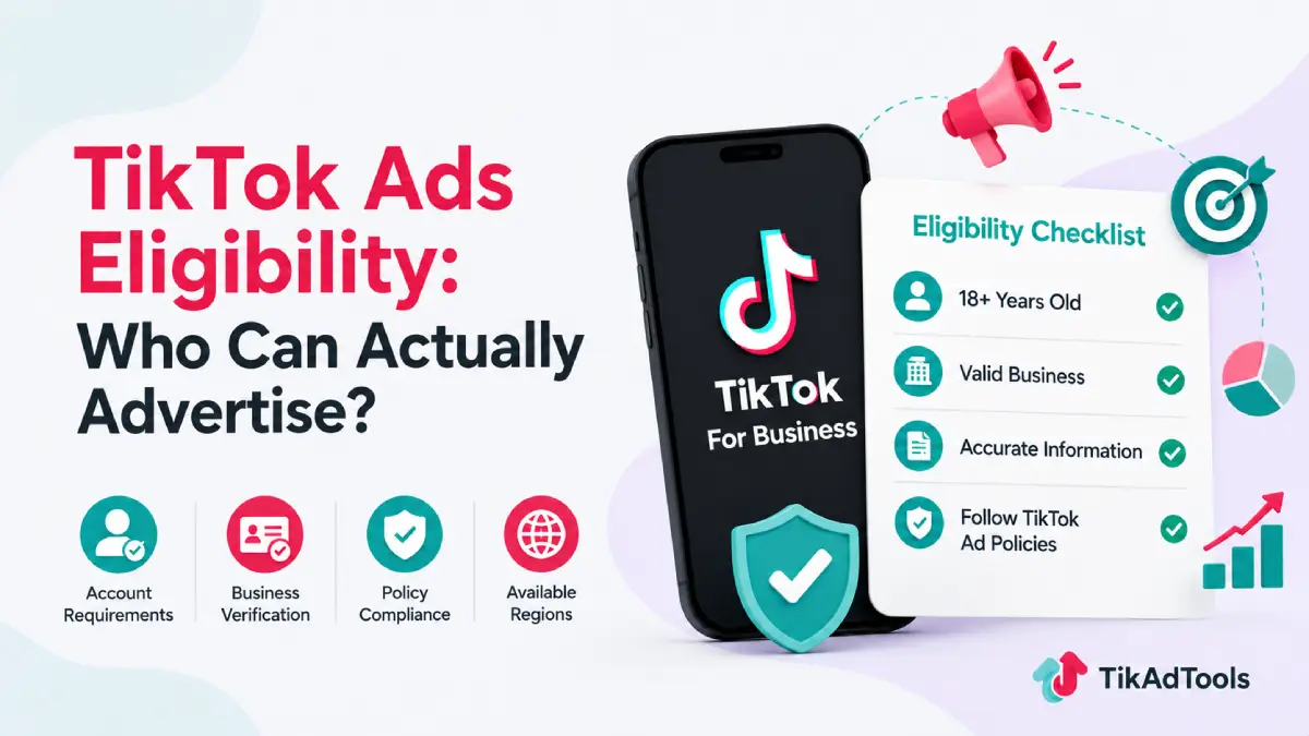 TikTok Ads Eligibility