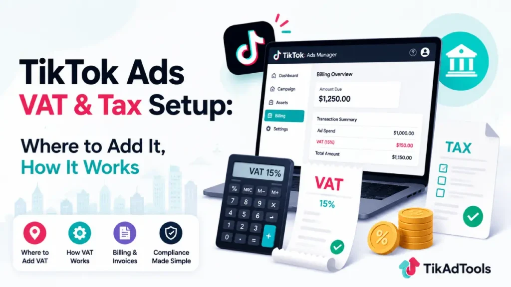 TikTok Ads VAT & Tax Setup