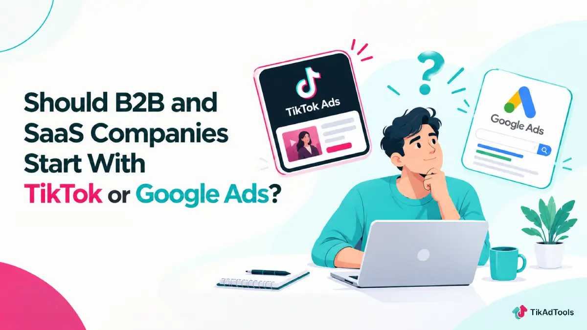 TikTok or Google Ads First for B2B and SaaS